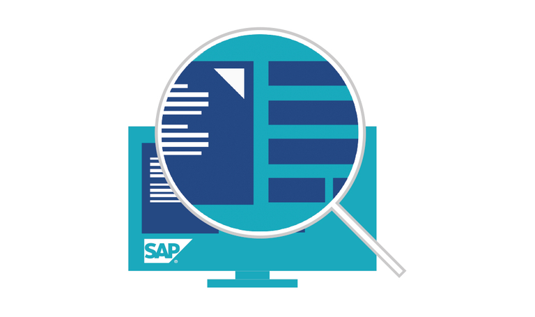 Complete traceability by assigning the document to the order in SAP.